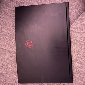 MSI gaming laptop gf65, black